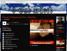 Tablet Screenshot of musicofgdub.bandcamp.com