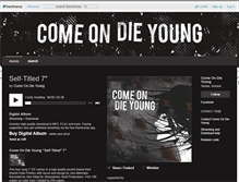 Tablet Screenshot of comeondieyoung.bandcamp.com