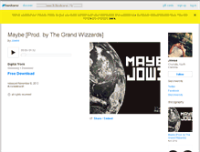 Tablet Screenshot of jowee.bandcamp.com