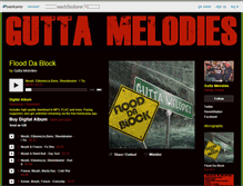 Tablet Screenshot of guttamelodies.bandcamp.com