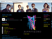 Tablet Screenshot of juanyellobo.bandcamp.com