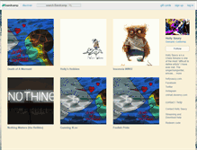 Tablet Screenshot of hollysaucy.bandcamp.com