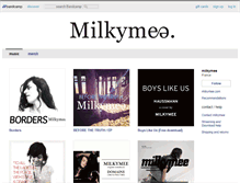 Tablet Screenshot of milkymee.bandcamp.com