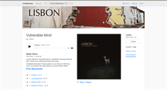 Desktop Screenshot of lisbon.bandcamp.com