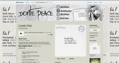 Desktop Screenshot of dontepeace.bandcamp.com