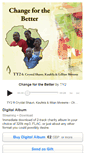 Mobile Screenshot of changeforthebetter.bandcamp.com