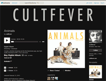 Tablet Screenshot of cultfever.bandcamp.com