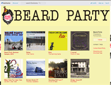 Tablet Screenshot of beardparty.bandcamp.com