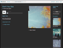 Tablet Screenshot of koreainthespace.bandcamp.com