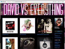 Tablet Screenshot of davidvseverything.bandcamp.com