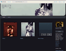Tablet Screenshot of jesuspaka.bandcamp.com