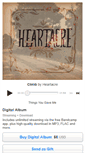 Mobile Screenshot of heartacre.bandcamp.com