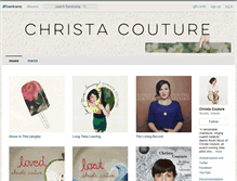 Tablet Screenshot of christacouture.bandcamp.com