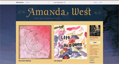 Desktop Screenshot of amandawest.bandcamp.com