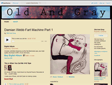 Tablet Screenshot of oldandgray.bandcamp.com