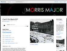 Tablet Screenshot of morrismajor.bandcamp.com