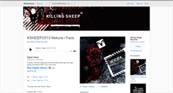 Desktop Screenshot of killingsheeprecords.bandcamp.com