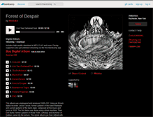 Tablet Screenshot of inmania.bandcamp.com