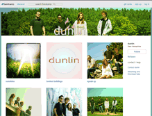 Tablet Screenshot of dunlin.bandcamp.com