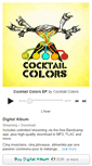 Mobile Screenshot of cocktailcolors.bandcamp.com