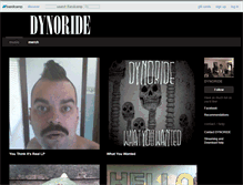 Tablet Screenshot of dynoride.bandcamp.com