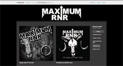 Desktop Screenshot of maximumrnr.bandcamp.com