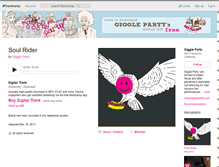 Tablet Screenshot of giggleparty.bandcamp.com