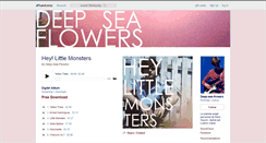 Desktop Screenshot of deep-sea-flowers.bandcamp.com