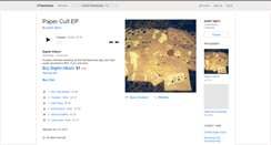 Desktop Screenshot of papertigers.bandcamp.com