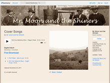 Tablet Screenshot of mrmoonandtheshiners.bandcamp.com