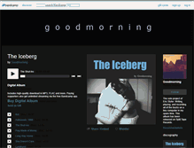 Tablet Screenshot of goodmorning.bandcamp.com