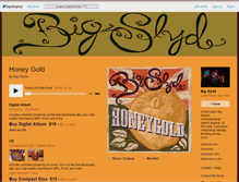 Tablet Screenshot of bigslyde.bandcamp.com