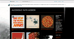 Desktop Screenshot of alcoholicfaithmission.bandcamp.com