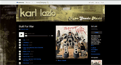 Desktop Screenshot of karllazlo.bandcamp.com