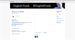 Desktop Screenshot of englishfrank.bandcamp.com