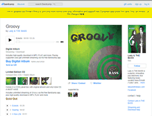 Tablet Screenshot of ladyandthebass.bandcamp.com
