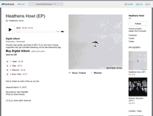 Tablet Screenshot of heathenshowl.bandcamp.com