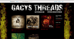 Desktop Screenshot of gacysthreads.bandcamp.com