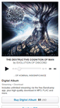 Mobile Screenshot of evolutionofdiscord.bandcamp.com