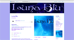 Desktop Screenshot of lunablu.bandcamp.com