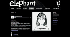 Desktop Screenshot of lelephant.bandcamp.com