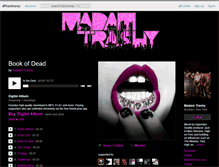 Tablet Screenshot of madamtrashy.bandcamp.com