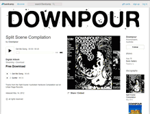 Tablet Screenshot of downpour1.bandcamp.com