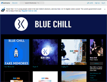 Tablet Screenshot of bluechill.bandcamp.com