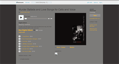Desktop Screenshot of josiahaltschuler.bandcamp.com