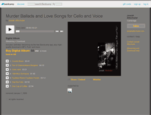 Tablet Screenshot of josiahaltschuler.bandcamp.com