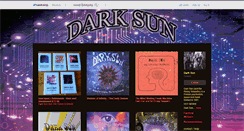 Desktop Screenshot of darksun.bandcamp.com
