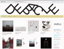 Tablet Screenshot of debaclerecords.bandcamp.com