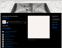 Tablet Screenshot of explodedplans.bandcamp.com