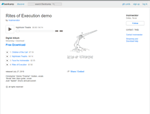 Tablet Screenshot of insinnerator.bandcamp.com